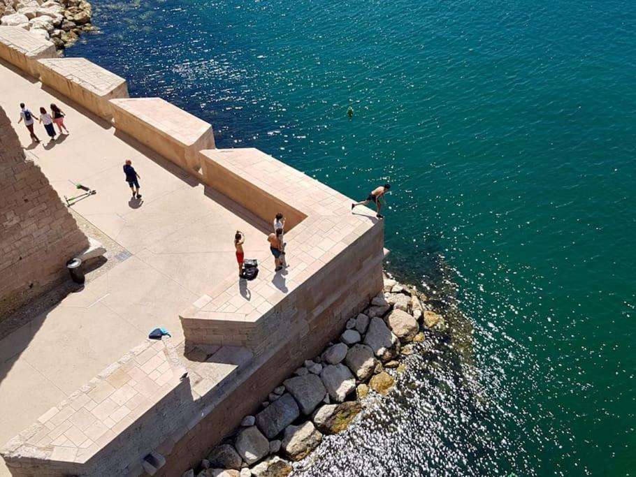 Ferienwohnung Escapade Marseillaise Pres Des Terrasses Du Port Marseilles Exterior foto